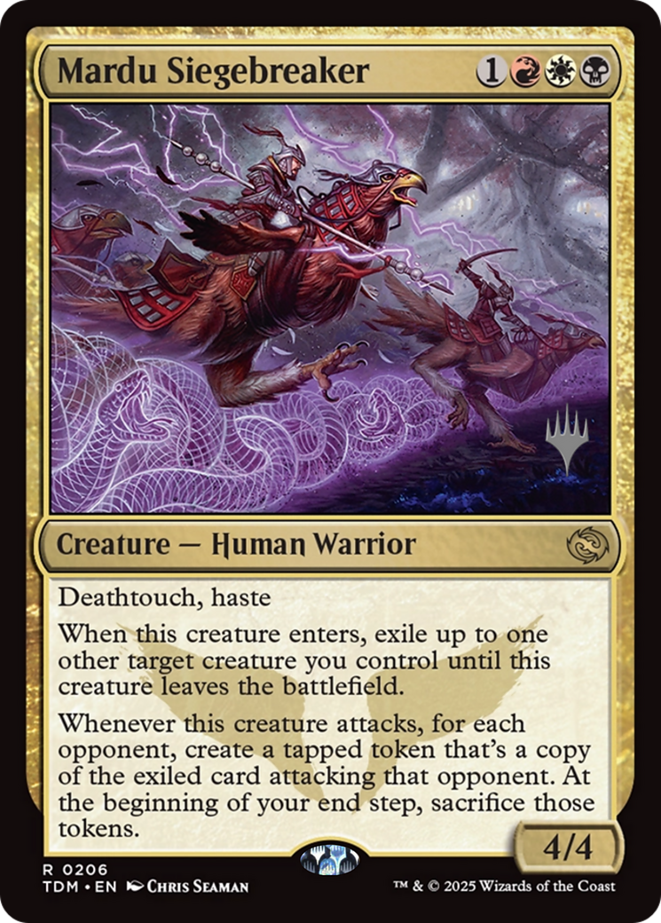 Mardu Siegebreaker (PTDM) #206p [EN/N]