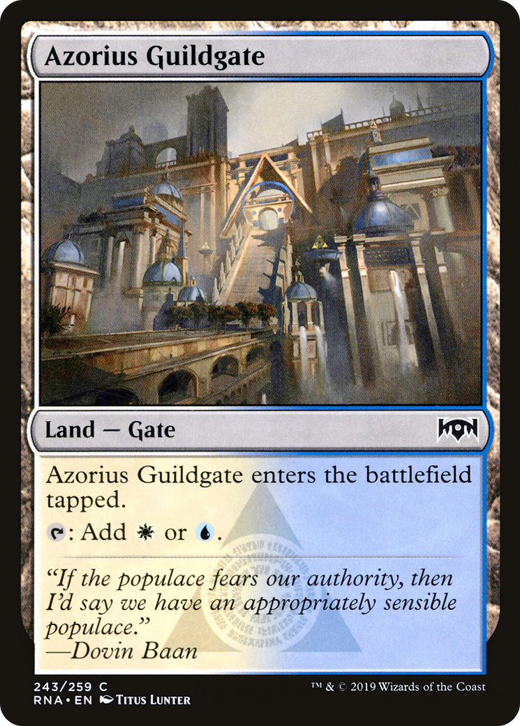 Azorius Guildgate (RNA) #243 [EN/N]
