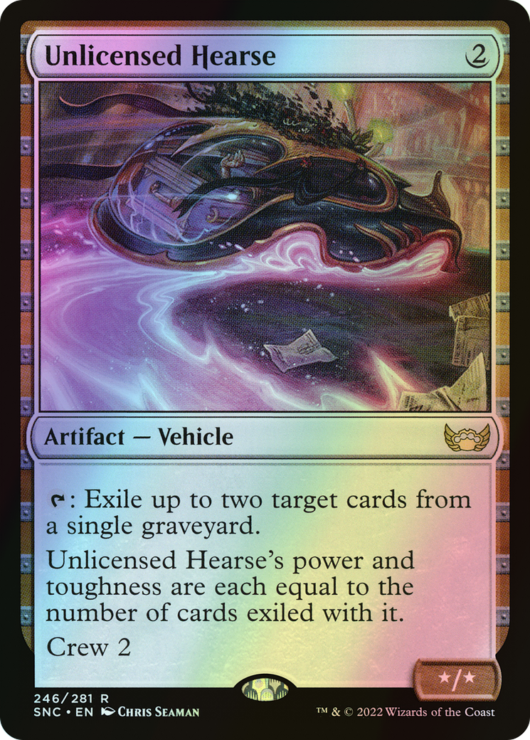 Unlicensed Hearse (SNC) #246 [EN/F] s/o