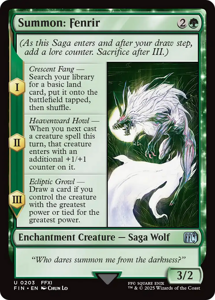 Summon: Fenrir (FIN) #203 [EN/N] s/o