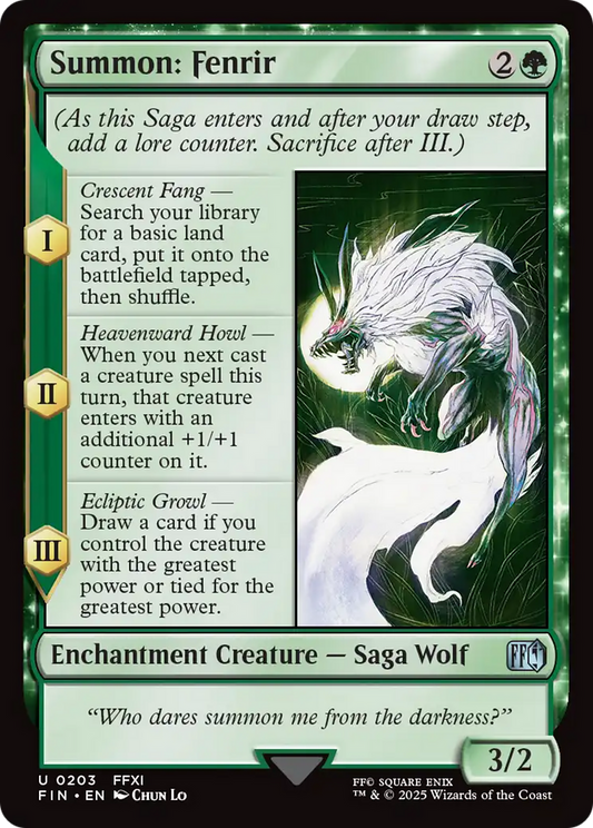 Summon: Fenrir (FIN) #203 [EN/N] s/o