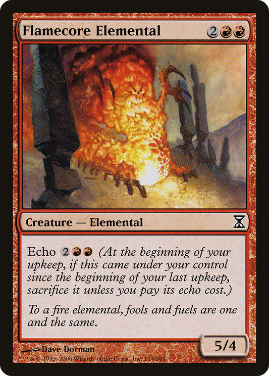 Flamecore Elemental (TSP) #154 [EN/N]
