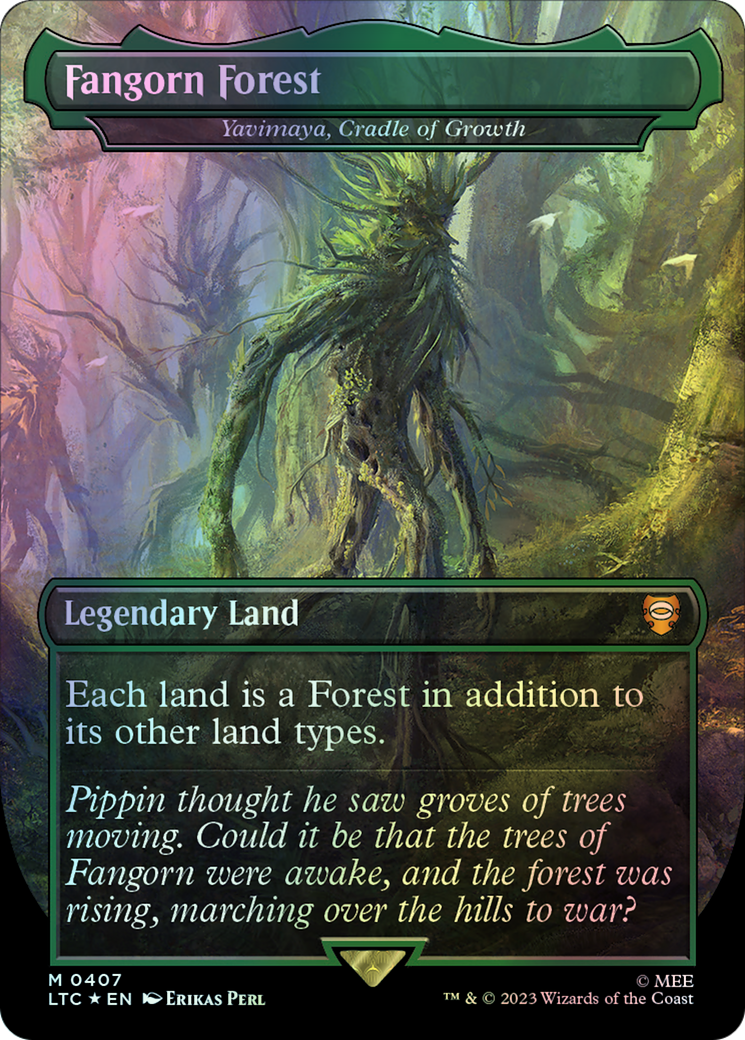 Yavimaya, Cradle of Growth - Surge Foil (LTC) #407 [EN/F]