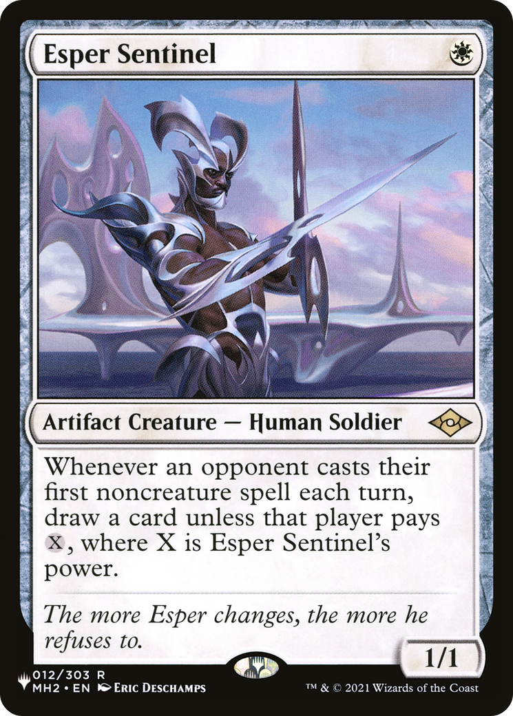 Esper Sentinel (PLST) #MH2-12 [EN/N] s/o