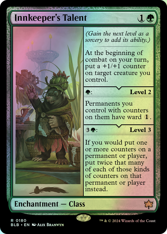 Innkeeper's Talent (BLB) #180 [EN/F] s/o