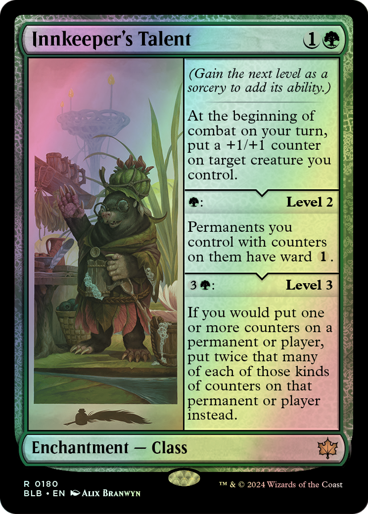 Innkeeper's Talent (BLB) #180 [EN/F] s/o