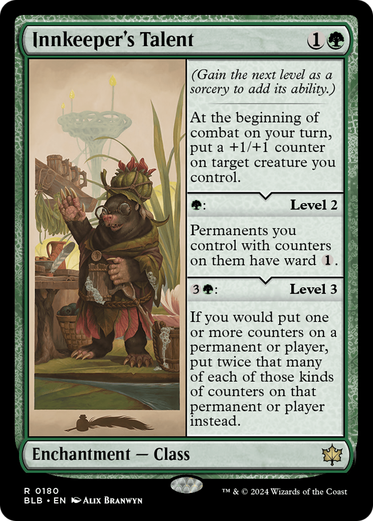 Innkeeper's Talent (BLB) #180 [EN/N] s/o
