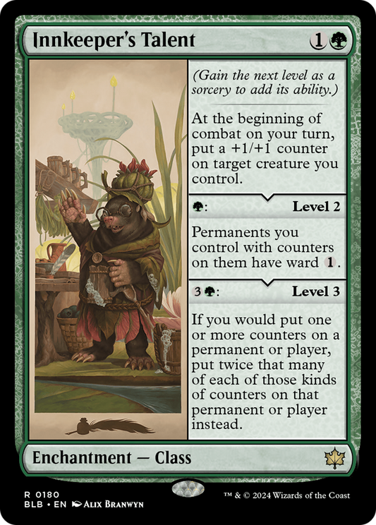 Innkeeper's Talent (BLB) #180 [EN/N] s/o