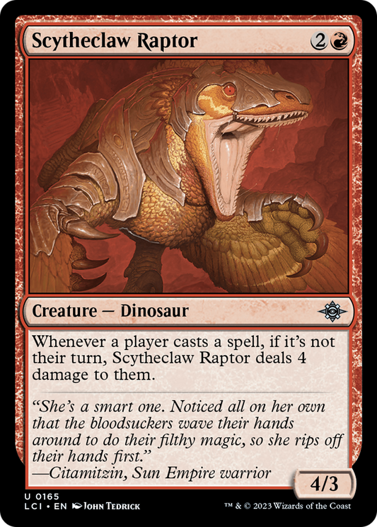 Scytheclaw Raptor (LCI) #165 [EN/N]