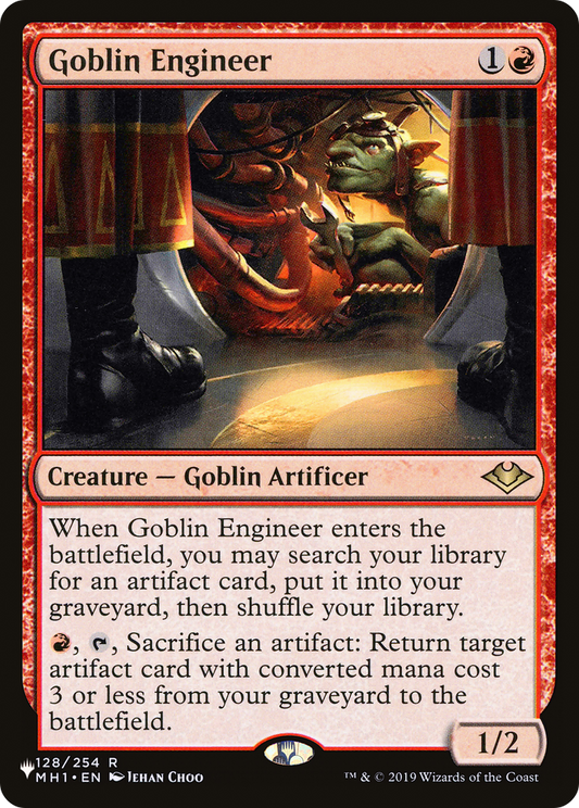 Goblin Engineer (PLST) #MH1-128 [EN/N] s/o