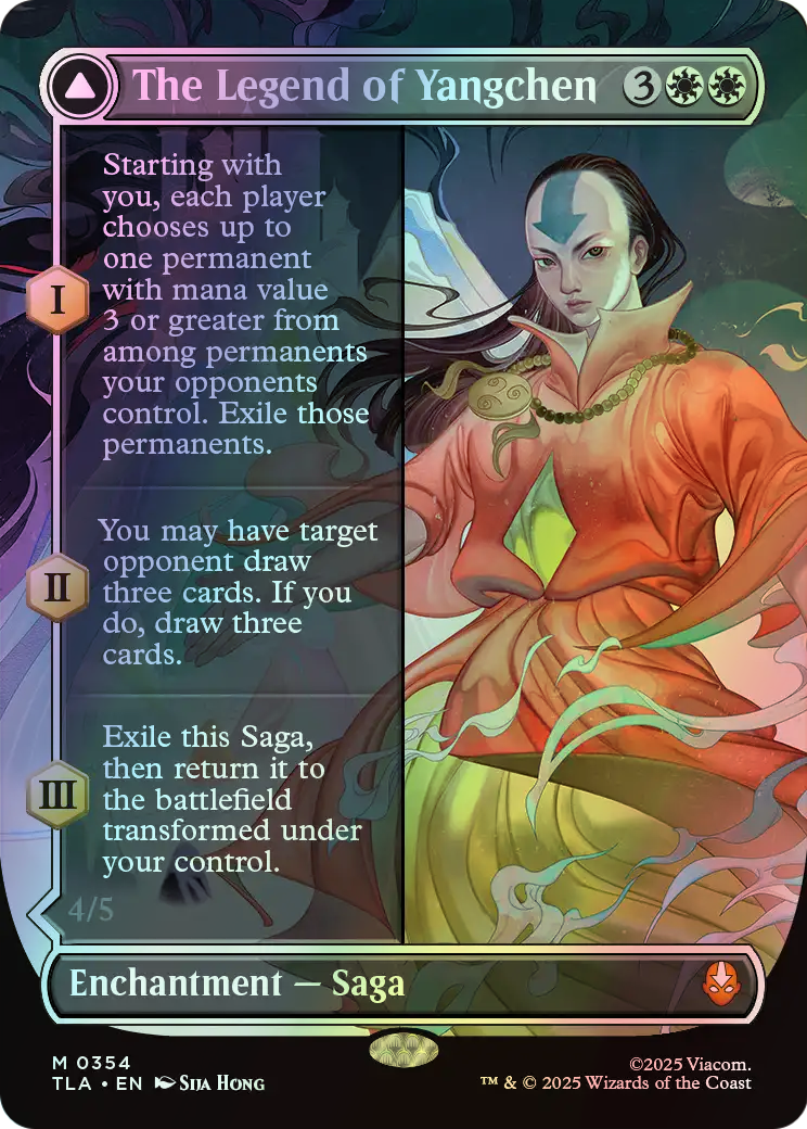 The Legend of Yangchen // Avatar Yangchen (TLA) #354 [EN/F] s/o