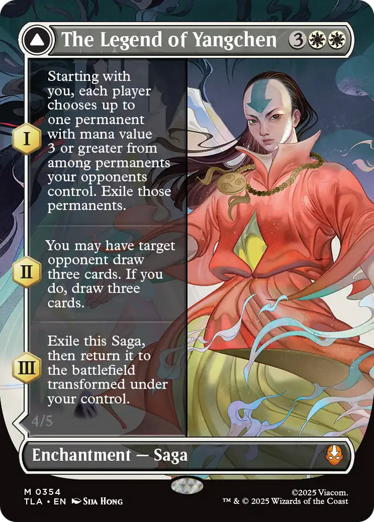 The Legend of Yangchen // Avatar Yangchen (TLA) #354 [EN/N] s/o
