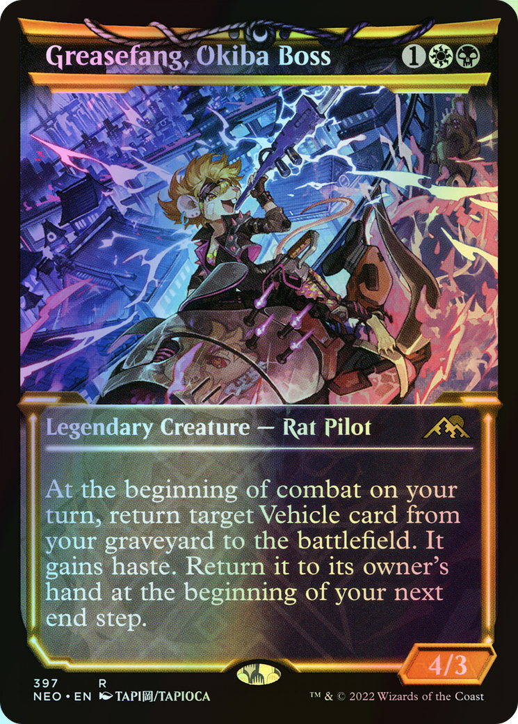 Greasefang, Okiba Boss (NEO) #397 [EN/F]