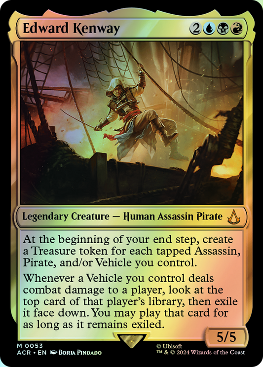 Edward Kenway (ACR) #53 [EN/F] s/o