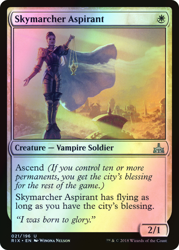 Skymarcher Aspirant (RIX) #21 [EN/F]