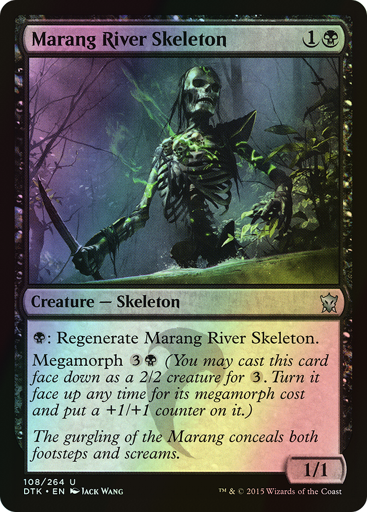 Marang River Skeleton (DTK) #108 [EN/F]
