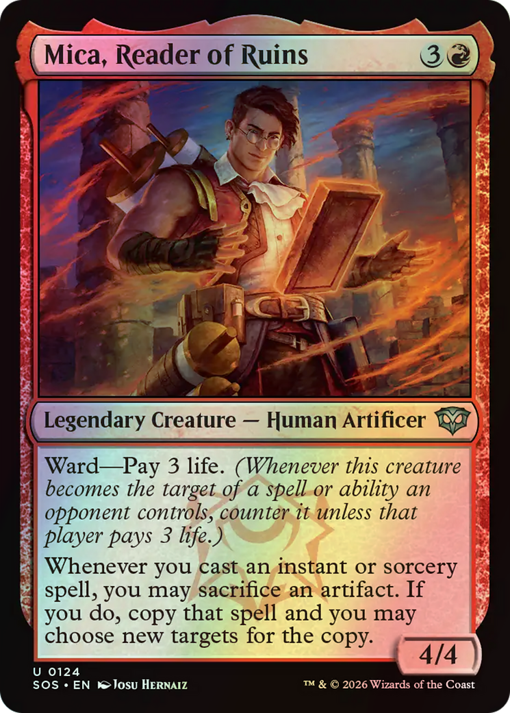 Mica, Reader of Ruins (SOS) #124 [EN/F] s/o