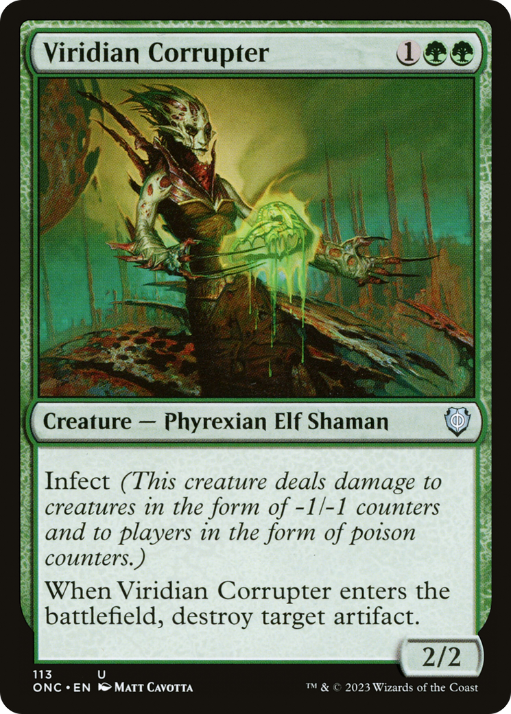 Viridian Corrupter (ONC) #113 [EN/N]