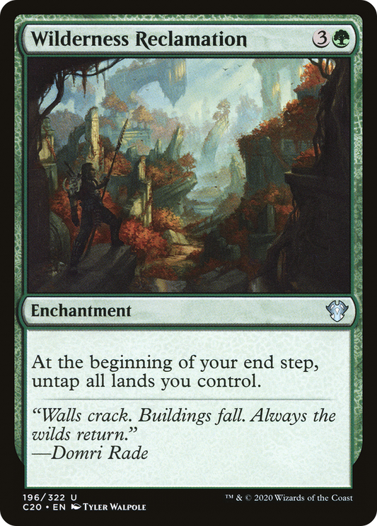 Wilderness Reclamation (C20) #196 [EN/N] s/o