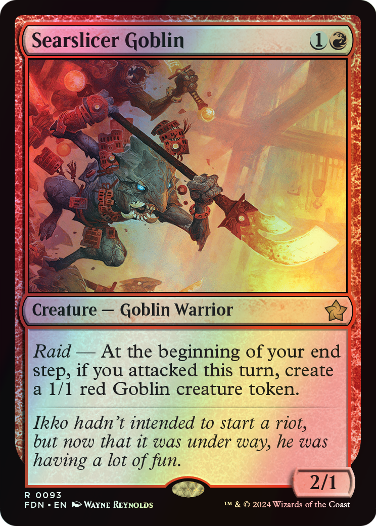 Searslicer Goblin (FDN) #93 [EN/F] s/o