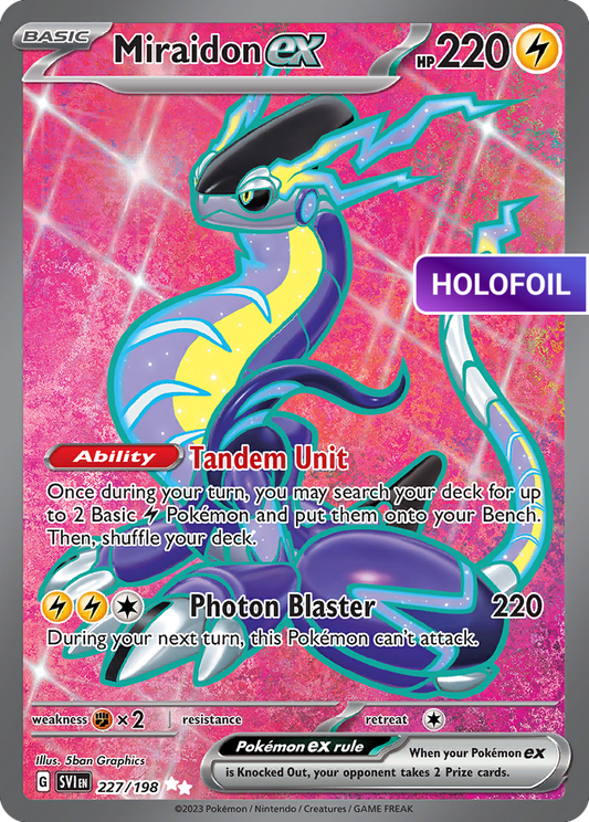Miraidon ex (SVI) #227 [EN/H]