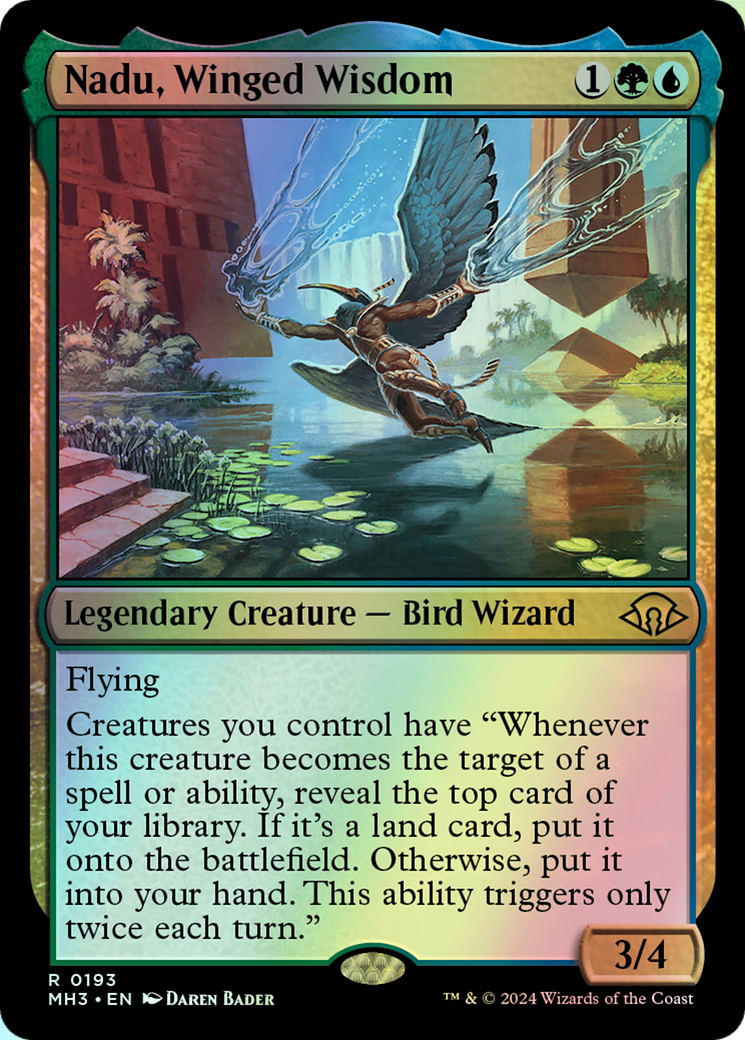 Nadu, Winged Wisdom (MH3) #193 [EN/F] s/o