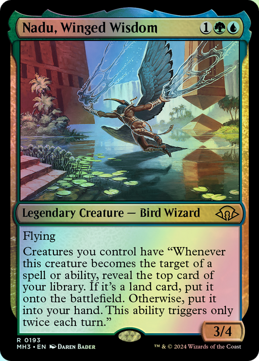 Nadu, Winged Wisdom (MH3) #193 [EN/F] s/o