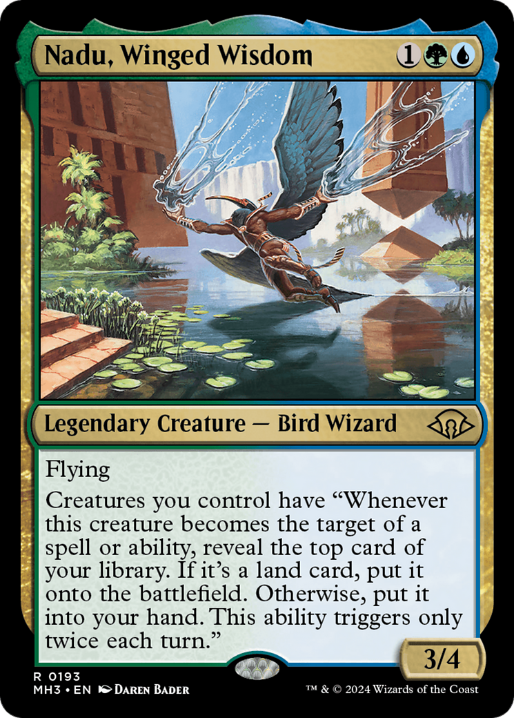 Nadu, Winged Wisdom (MH3) #193 [EN/N]