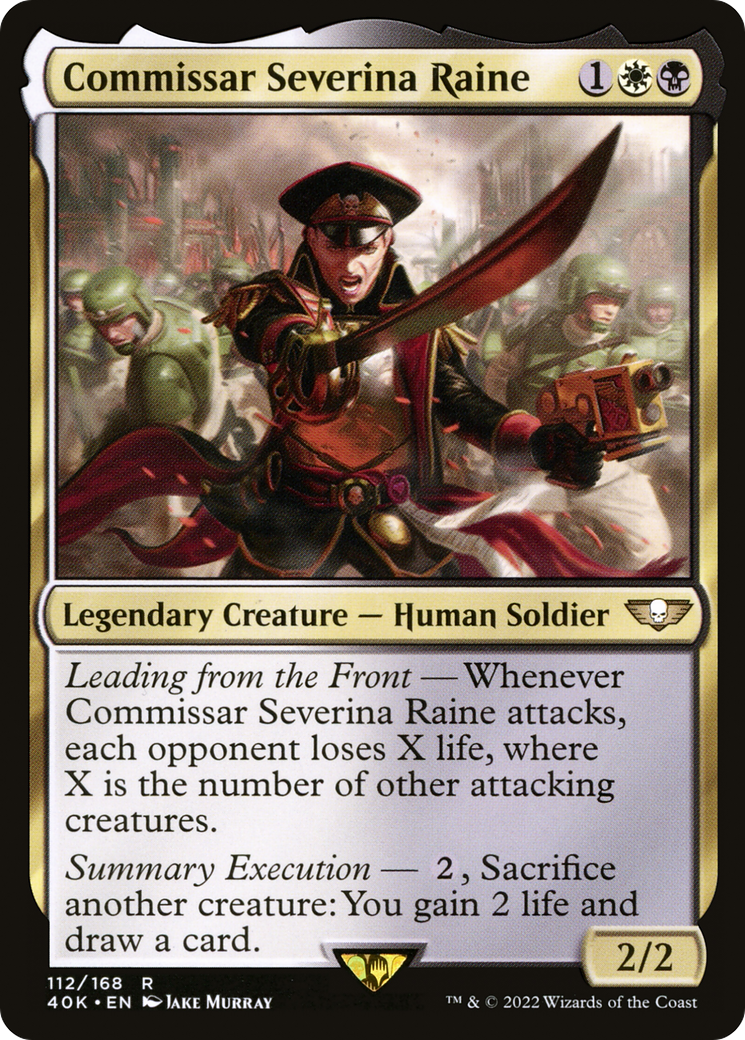 Commissar Severina Raine (40K) #112 [EN/N]