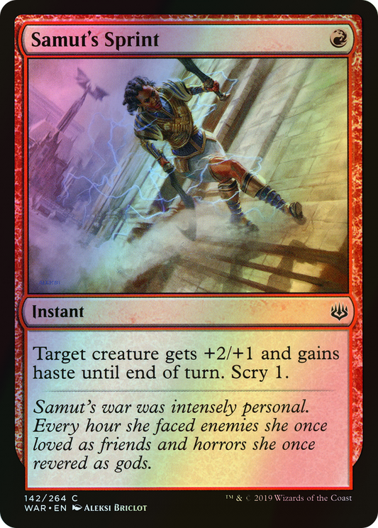 Samut's Sprint (WAR) #142 [EN/F] s/o