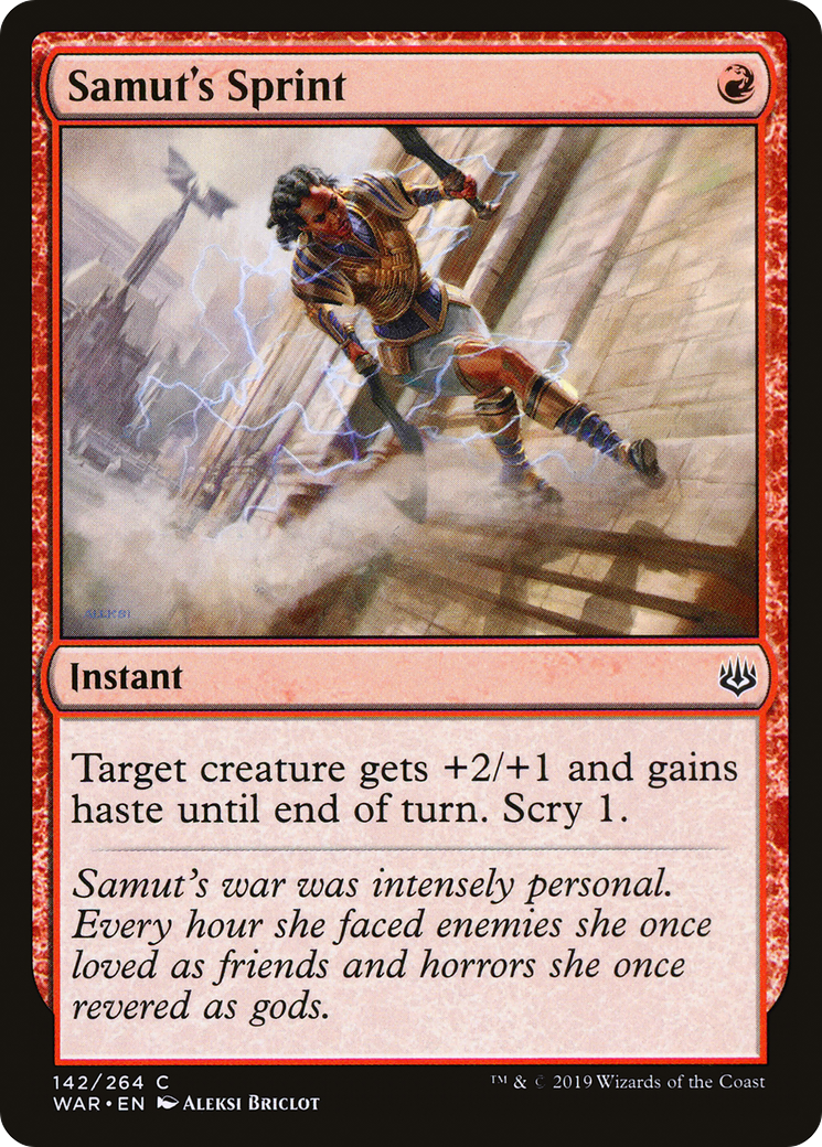 Samut's Sprint (WAR) #142 [EN/N] s/o