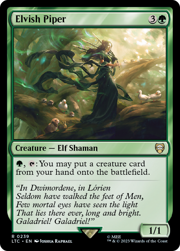 Elvish Piper (LTC) #239 [EN/N]