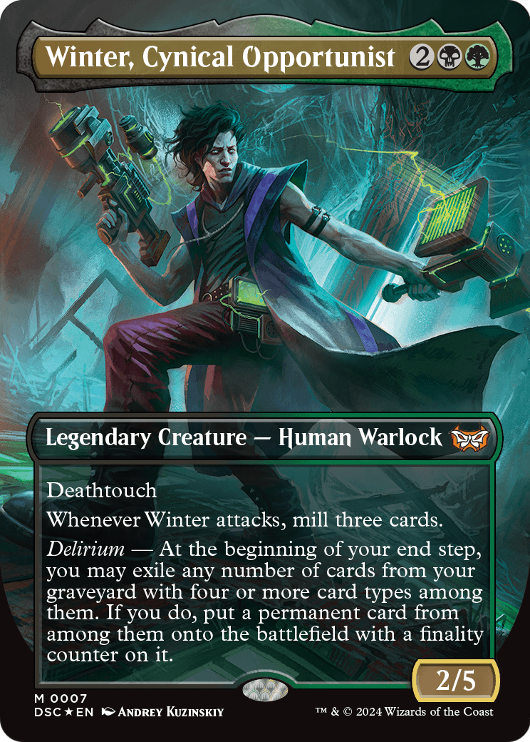Winter, Cynical Opportunist (DSC) #7 [EN/N]