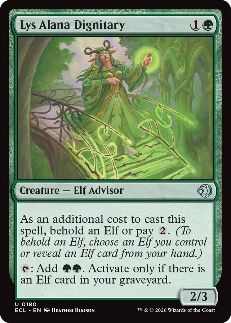 Lys Alana Dignitary (ECL) #180 [EN/N]