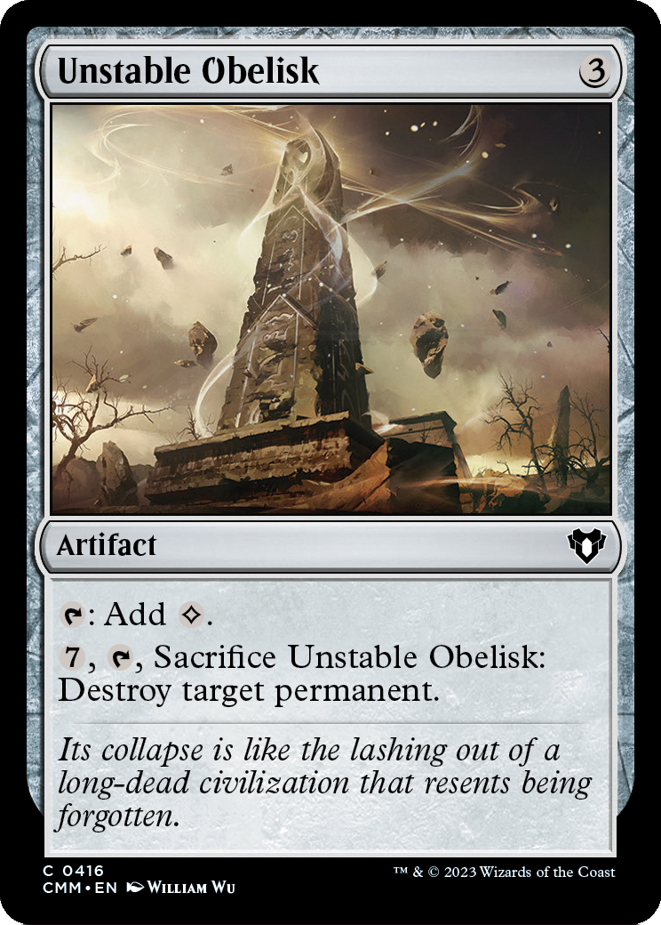 Unstable Obelisk (CMM) #416 [EN/N]