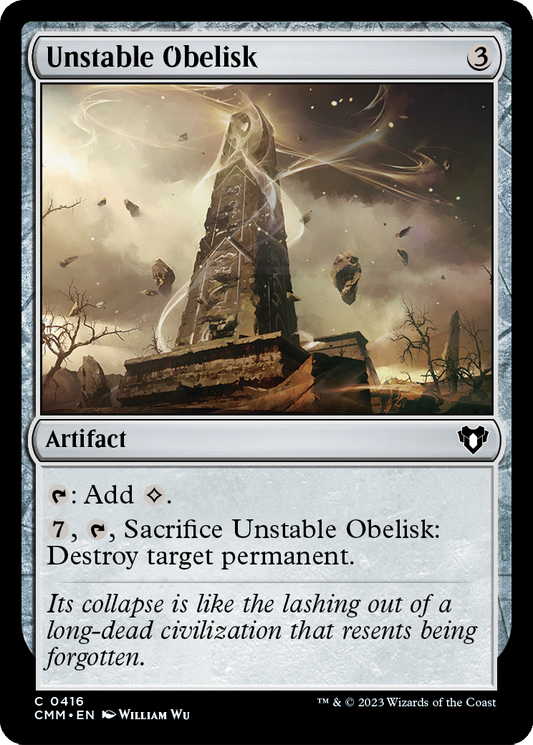 Unstable Obelisk (CMM) #416 [EN/N]