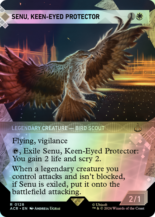 Senu, Keen-Eyed Protector (ACR) #128 [EN/F] s/o