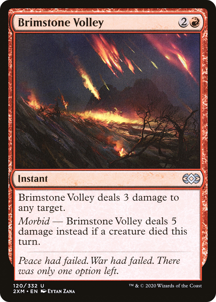 Brimstone Volley (2XM) #120 [EN/N]