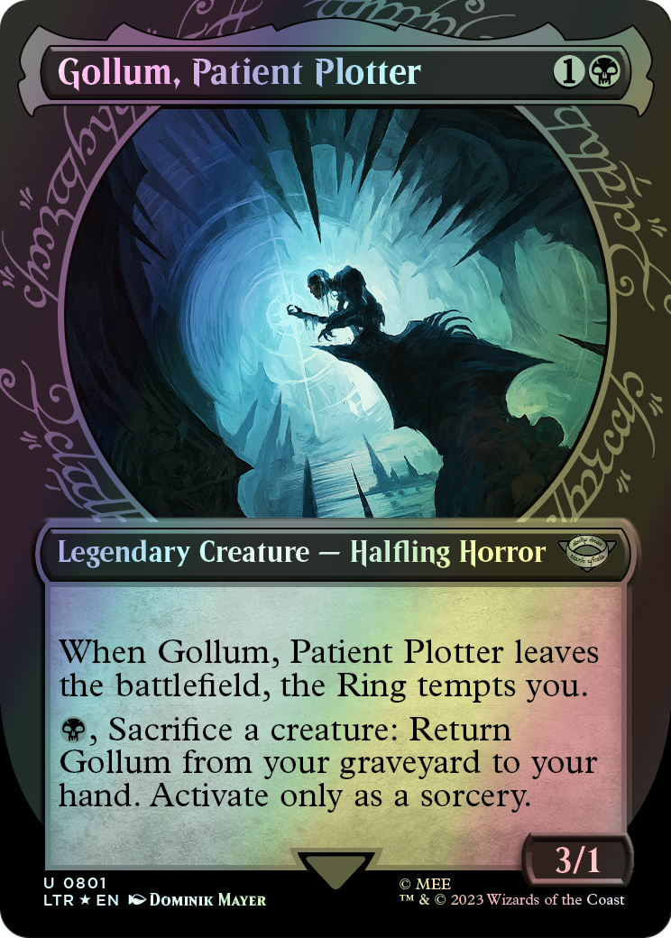 Gollum, Patient Plotter - Surge Foil (LTR) #801 [EN/F] s/o