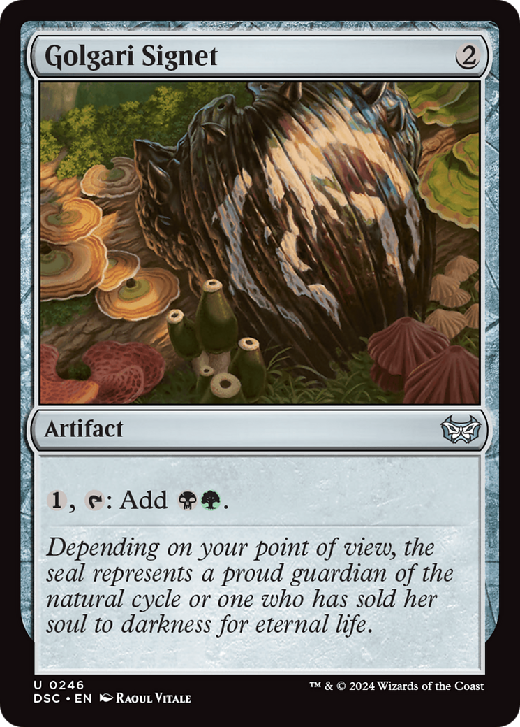 Golgari Signet (DSC) #246 [EN/N] s/o
