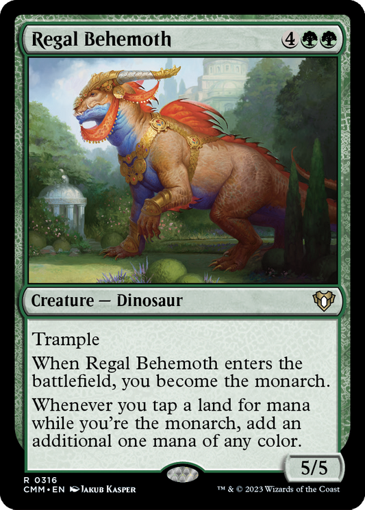 Regal Behemoth (CMM) #316 [EN/N]