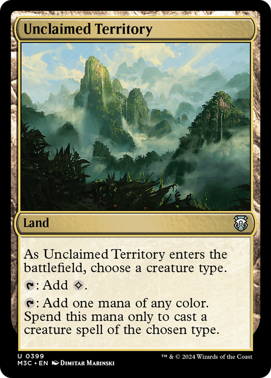 Unclaimed Territory (M3C) #399 [EN/N] s/o