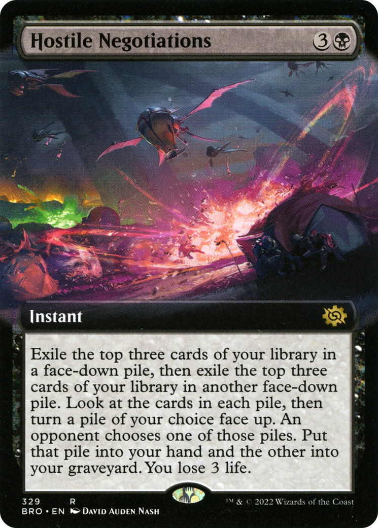 Hostile Negotiations (BRO) #329 [EN/N]