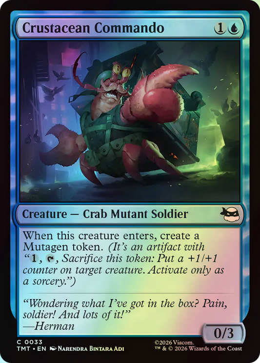 Crustacean Commando (TMT) #33 [EN/F]