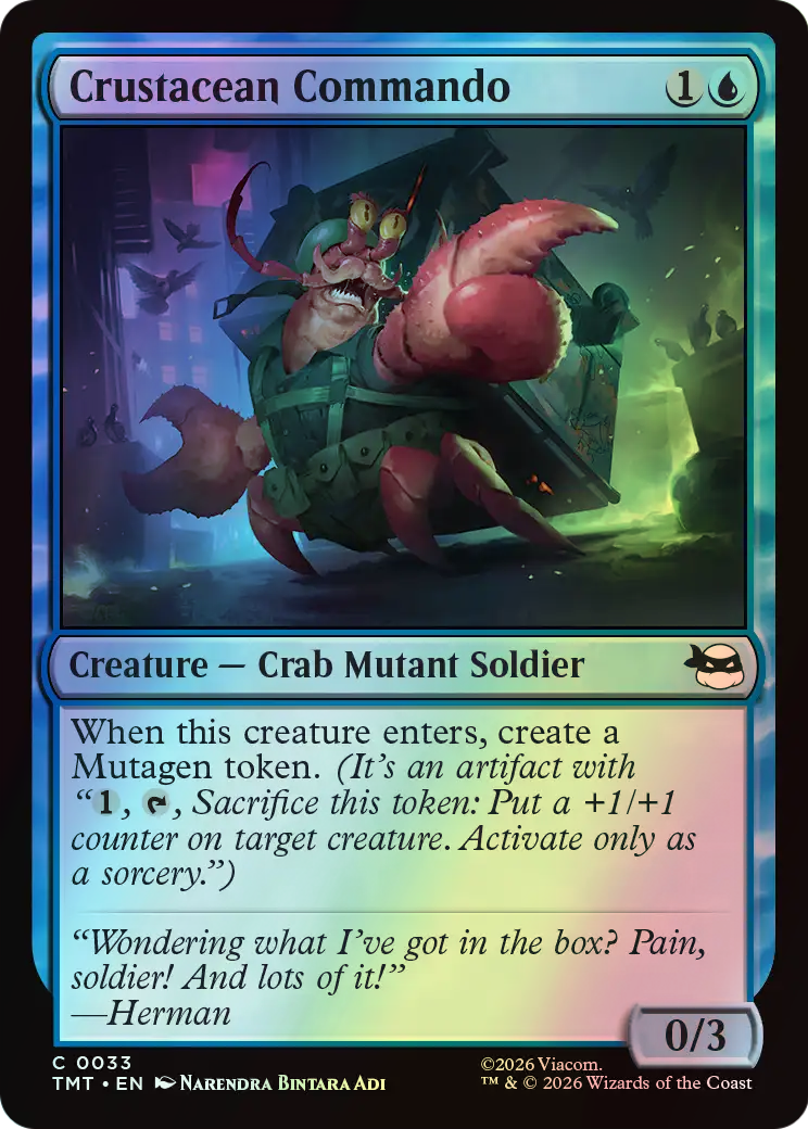 Crustacean Commando (TMT) #33 [EN/F]