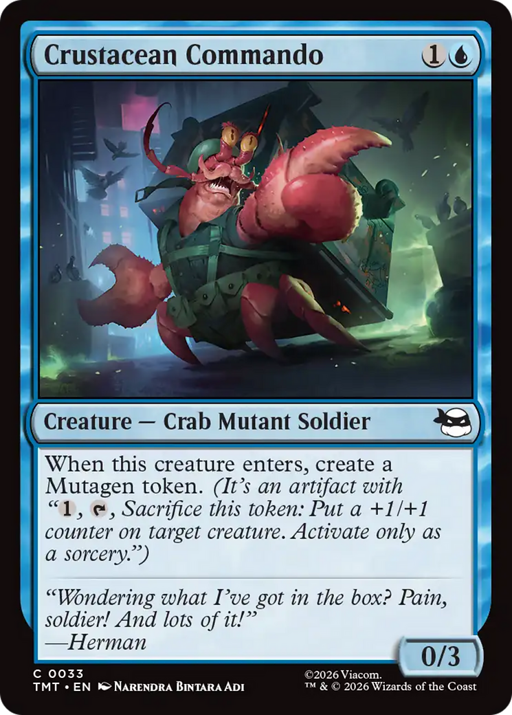Crustacean Commando (TMT) #33 [EN/N]