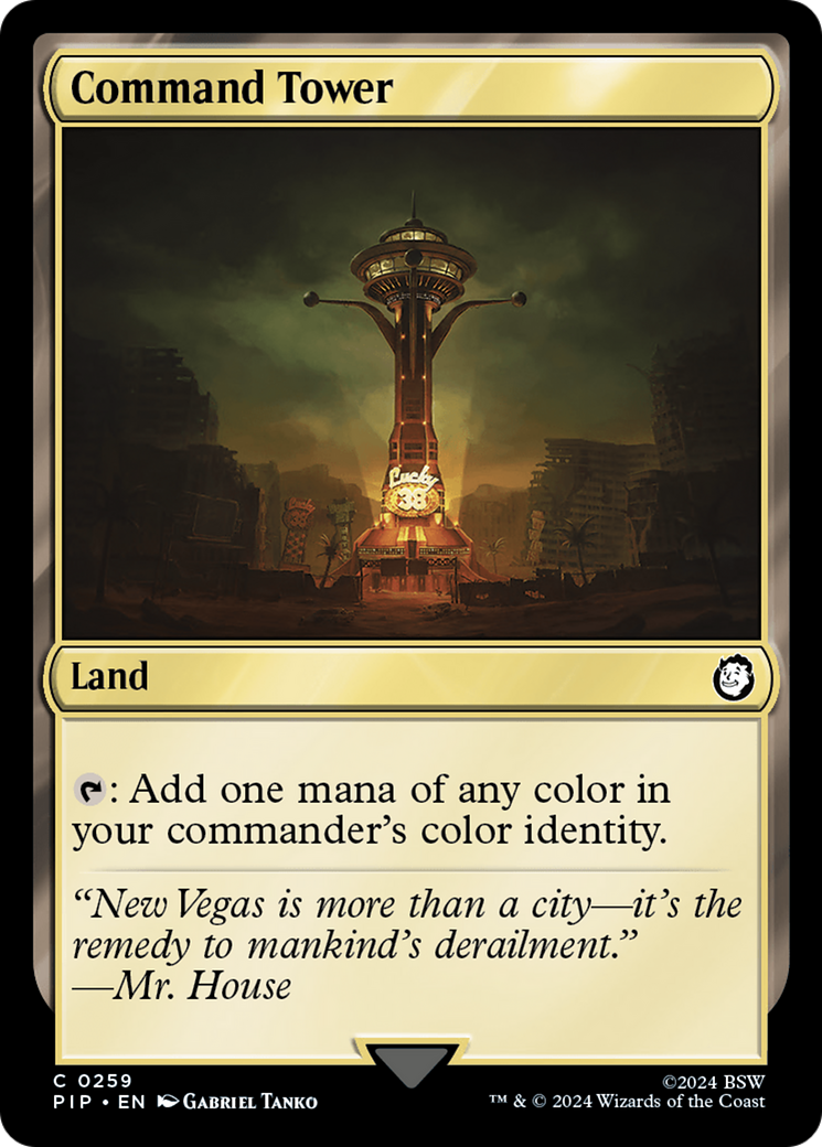 Command Tower (PIP) #259 [EN/N] s/o