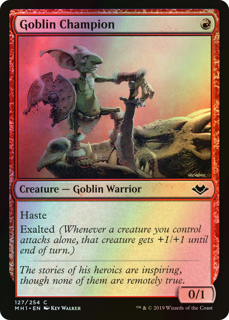 Goblin Champion (MH1) #127 [EN/F]