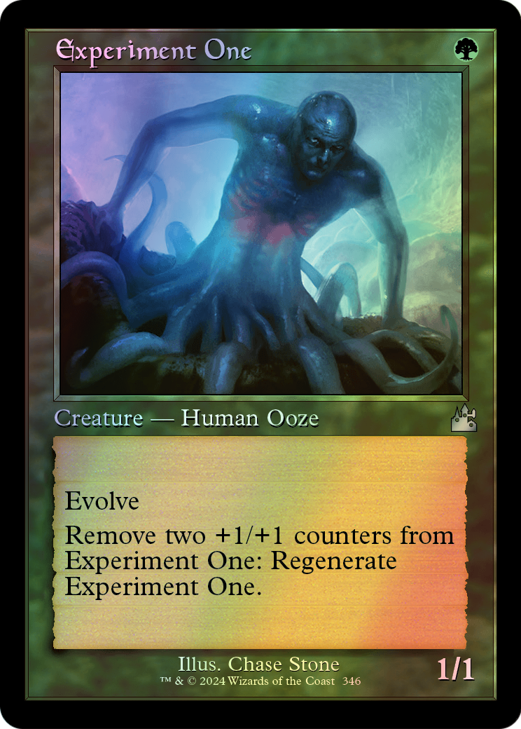 Experiment One (RVR) #346 [EN/F]