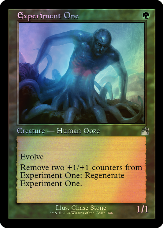 Experiment One (RVR) #346 [EN/F]